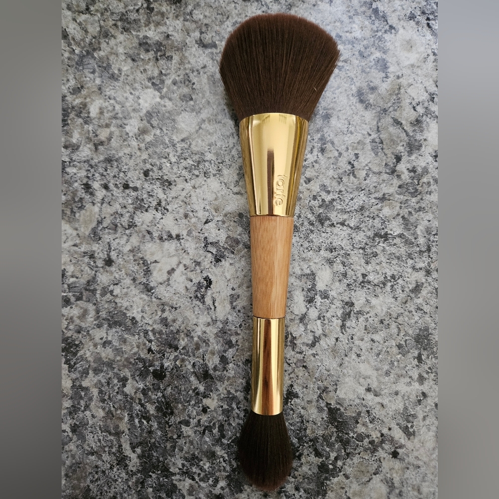 Tarte Dual-Ended Makeup Brush Bronze And Glow